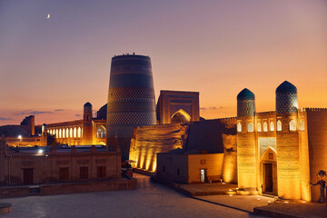 Itchan Kala old city of Khiva, Uzbekistan