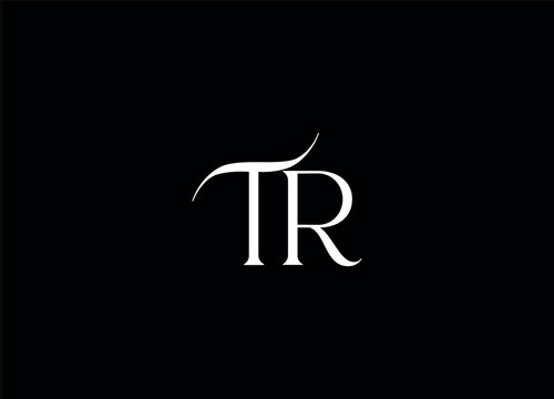  TR  creative logo design and monogram logo