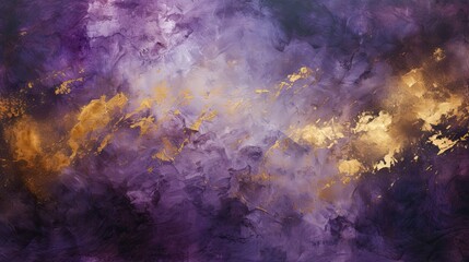 Uniform with a Stroke of Gold-Purple Texture