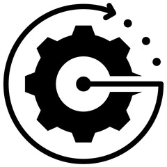 Automation Glyph Icon