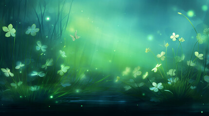 The floral wallpaper is a combination of light green and white that is pleasing to the eye. There is a field for entering text.