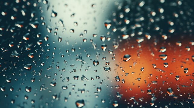 Raindrops Fell On Wall Saw Flowing, Wallpaper Pictures, Background Hd 