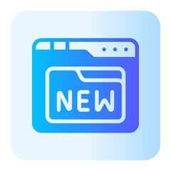 new features gradient icon