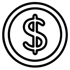 money bag illustration wealth icon