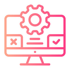 test results line icon