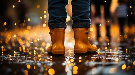 Group Kids Rain Boots Colorful Footwear, Wallpaper Pictures, Background Hd 