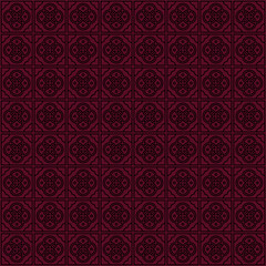 Abstract seamless pattern with ornament