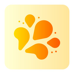 water splash gradient icon