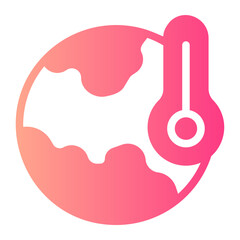 extreme weather gradient icon