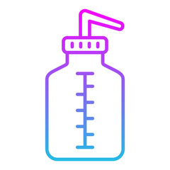 Fototapeta premium Wash Bottle Icon