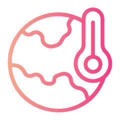 extreme weather gradient icon