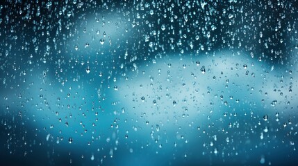 Obraz premium Blue Sky Gap Between Dark Rain, Wallpaper Pictures, Background Hd 