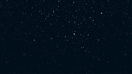 Star universe background illustration. Dust falling texture.