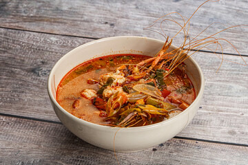 Thai traditional cuisine - Tom Yum soup