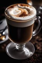 Irish Coffee, generated by artificial intelligence