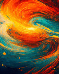 Grunge Abstract background colorful swirl wallpaper