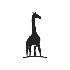 Giraffe logo template Isolated. Brand Identity. Icon Abstract Vector graphic