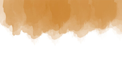 Abstract orange watercolor background.Hand painted watercolor. vector