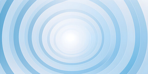Naklejka premium Abstract concentric circles white and blue background, geometric pattern of rings - Architectural, financial, corporate and business brochure template