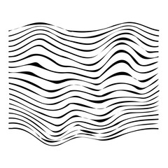 Abstract wave horizontal background 