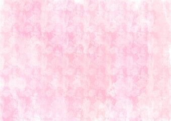 ピンクの水彩テクスチャ