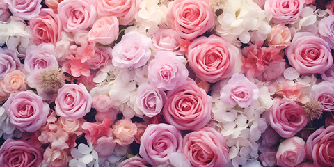 Close-up shot of the beautiful flowers. suitable for floral background