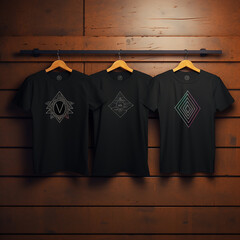 t shirts on a hanger