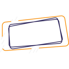 Abstract Shape Frame