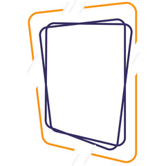 Abstract Shape Frame