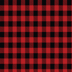 pattern with red and white stripes - Classic Plaid Pattern Vector