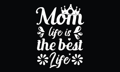 Mother's Day T-shirt Design Vector