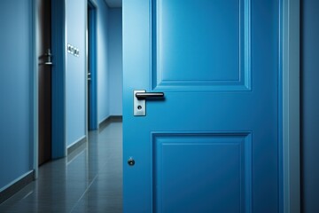 hand puts key card to panel opening hotel room door.