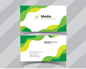 Corporate business card design