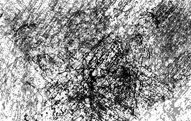 Abstract grunge texture black and white background vector