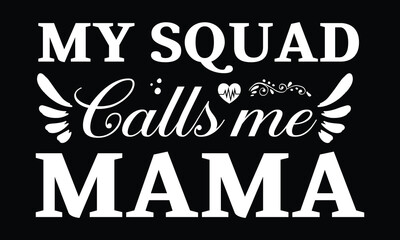 Mother's Day T-shirt Design Vector