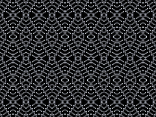 Unique black metal texture steel background. Perforated metal sheet.