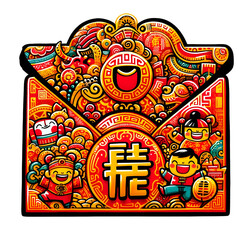 new year chinese  letter