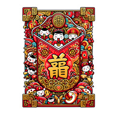 new year chinese  letter