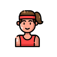 Sporty Teen Icon