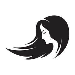 Hair and salon logo images illustration