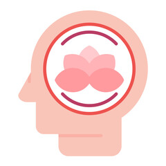 Relaxation Flat Multicolor Icon