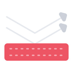 Rain Repellent Flat Multicolor Icon