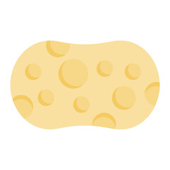 Sponge Flat Multicolor Icon