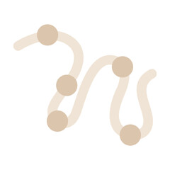 Bending Picture Transparent Text Flat Multicolor Icon