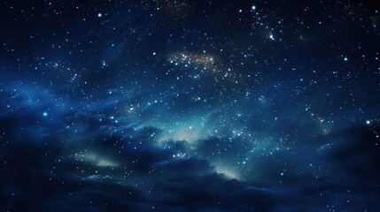 Fototapeta na wymiar A constellation in the night sky with AI
