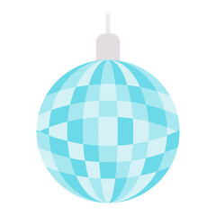 Party Ball Flat Multicolor Icon