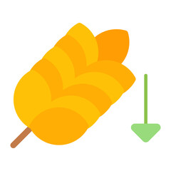 Low Carb Diet Flat Multicolor Icon
