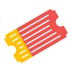 Coupon Flat Multicolor Icon