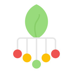 Experimental Function Flat Multicolor Icon