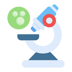 Research Flat Multicolor Icon